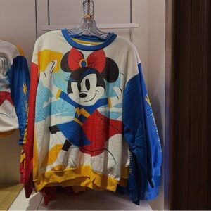 New Disney Cruise Disney Destiny Super Minnie Mouse Sweatshirt XXXL
